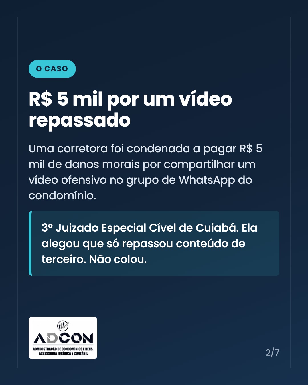 Campanha eleitoral no condomínio: encaminhar é publicar — card 2