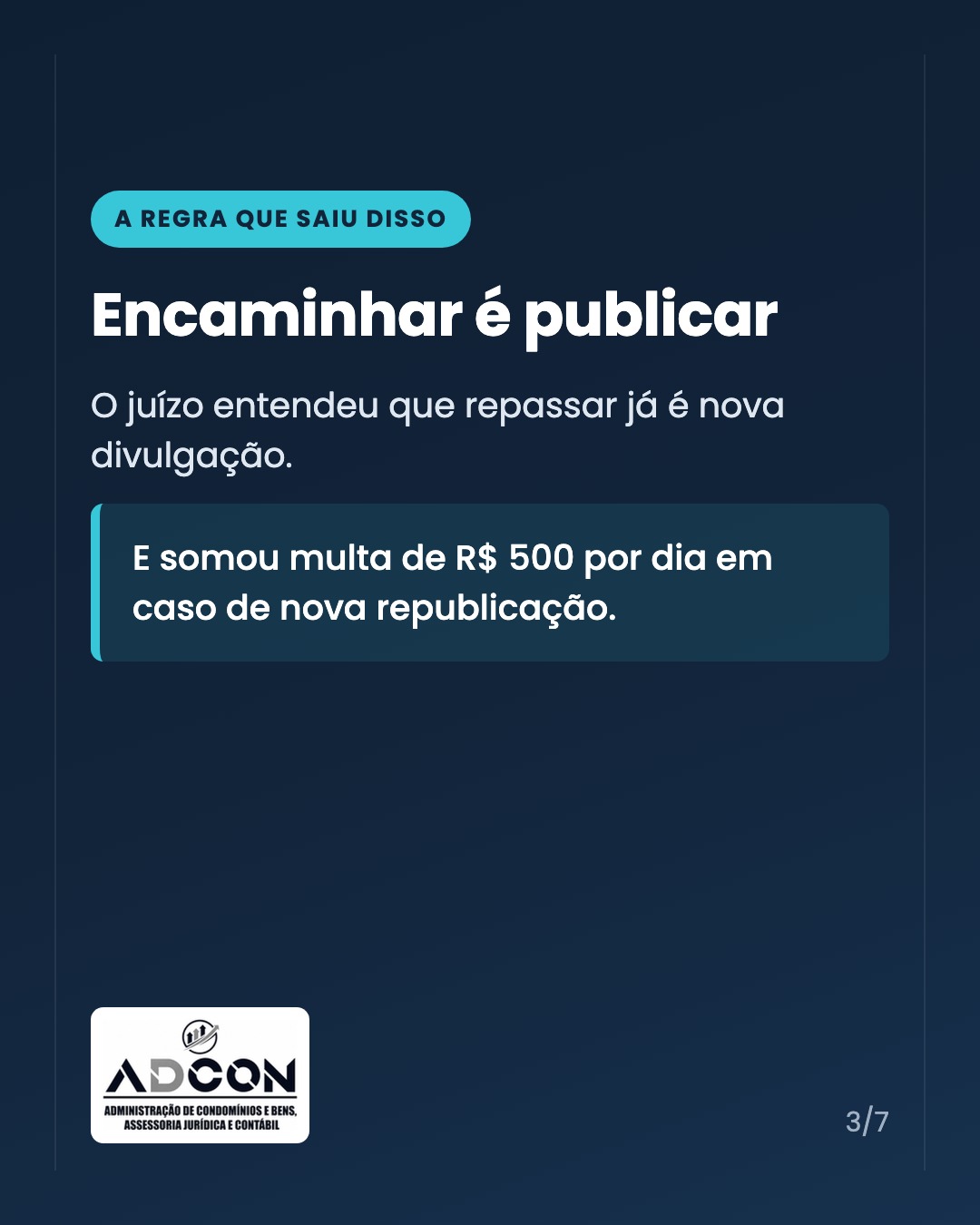 Campanha eleitoral no condomínio: encaminhar é publicar — card 3
